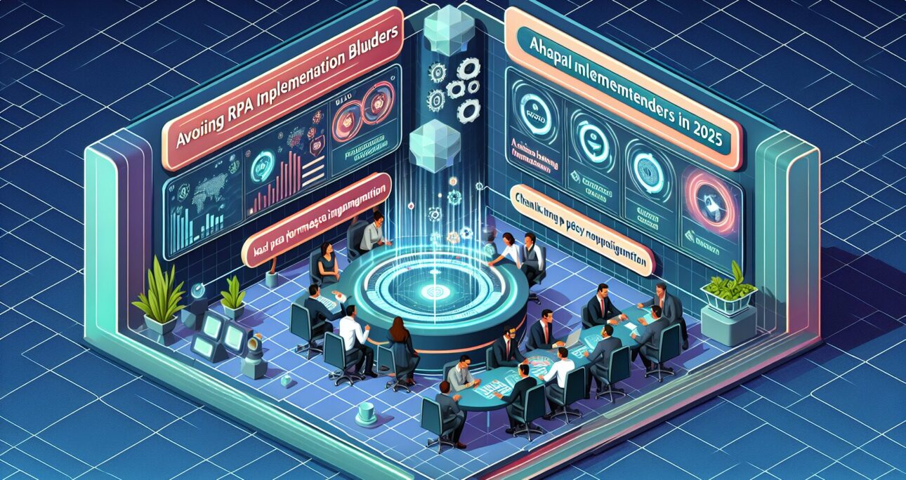 Stop Wasting Time 5 Common RPA Implementation Blunders to Avoid in 2025